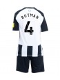 Newcastle United Sven Botman #4 Domácí dres pro děti 2024-25 Krátký Rukáv (+ trenýrky)